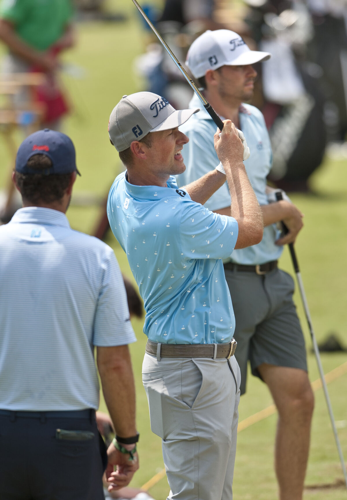 Wyndham Championship practice rounds